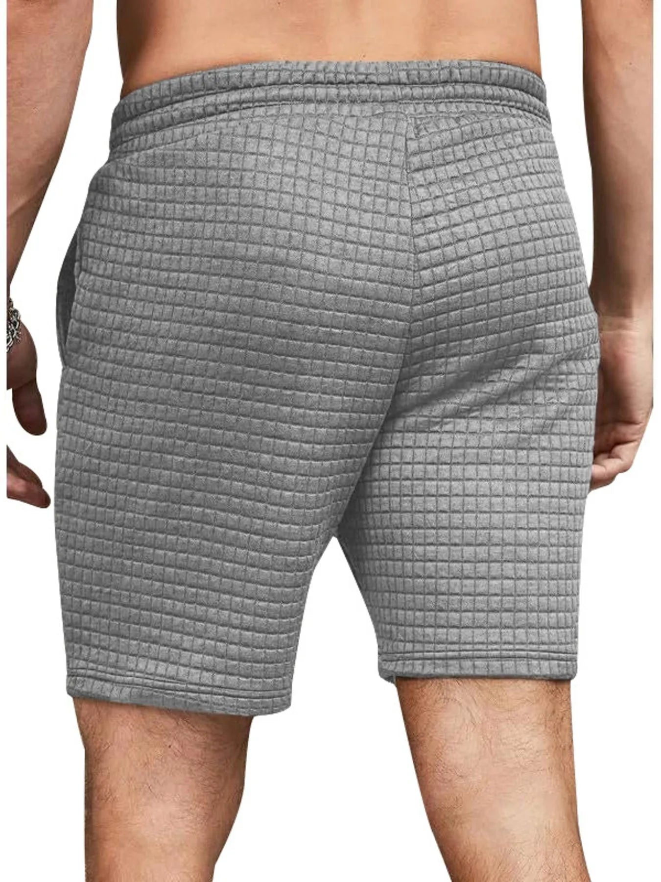 Men's Full Size Drawstring Shorts with Side Pockets Plus Size
