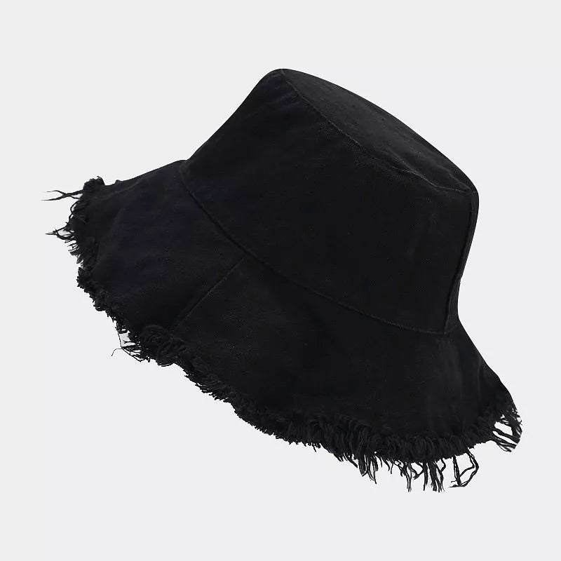 Frayed Edge Bucket Hat