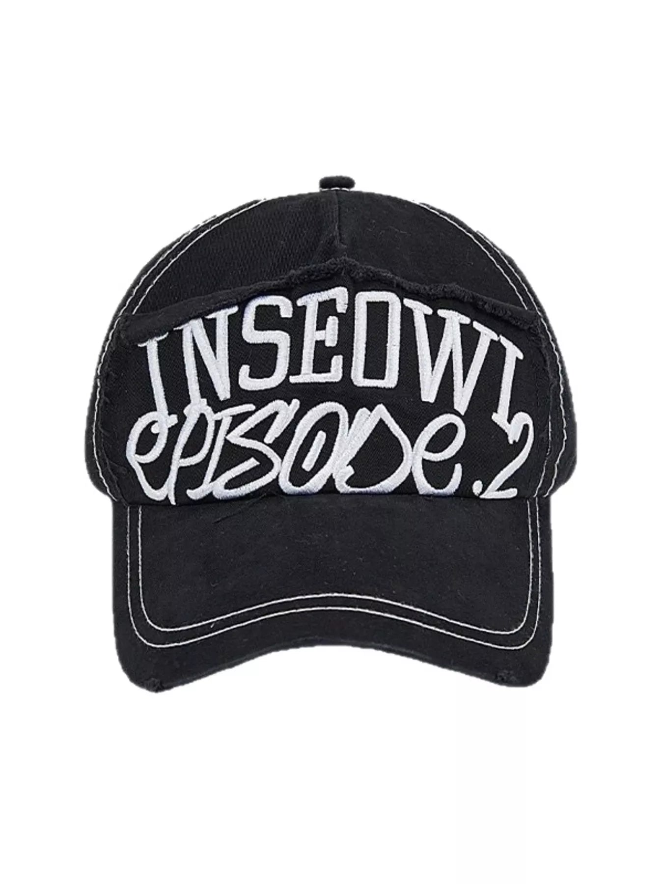 Letter Embroidered Baseball Cap