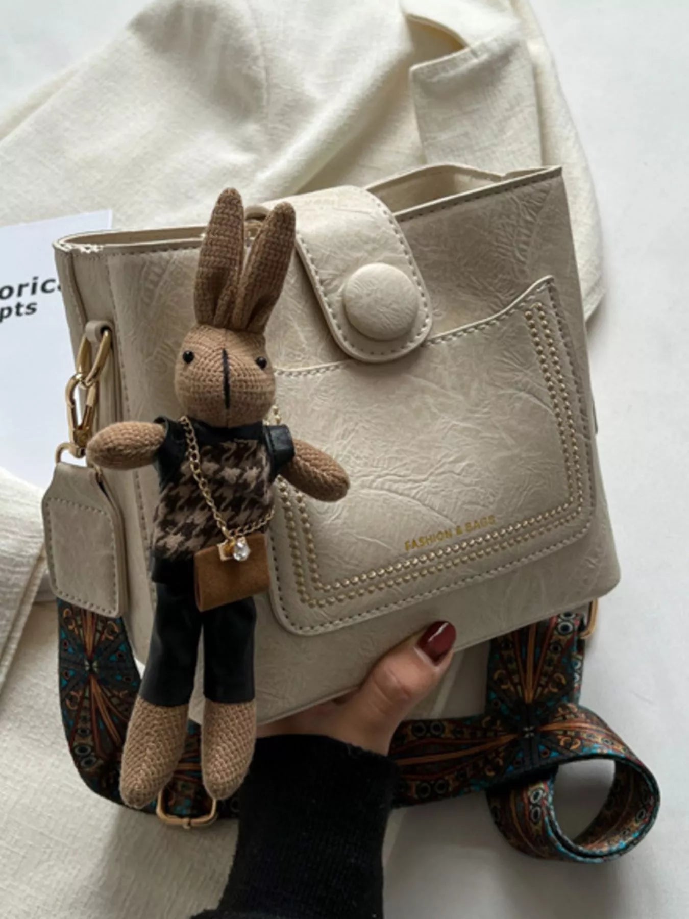 PU Leather Crossbody Bag