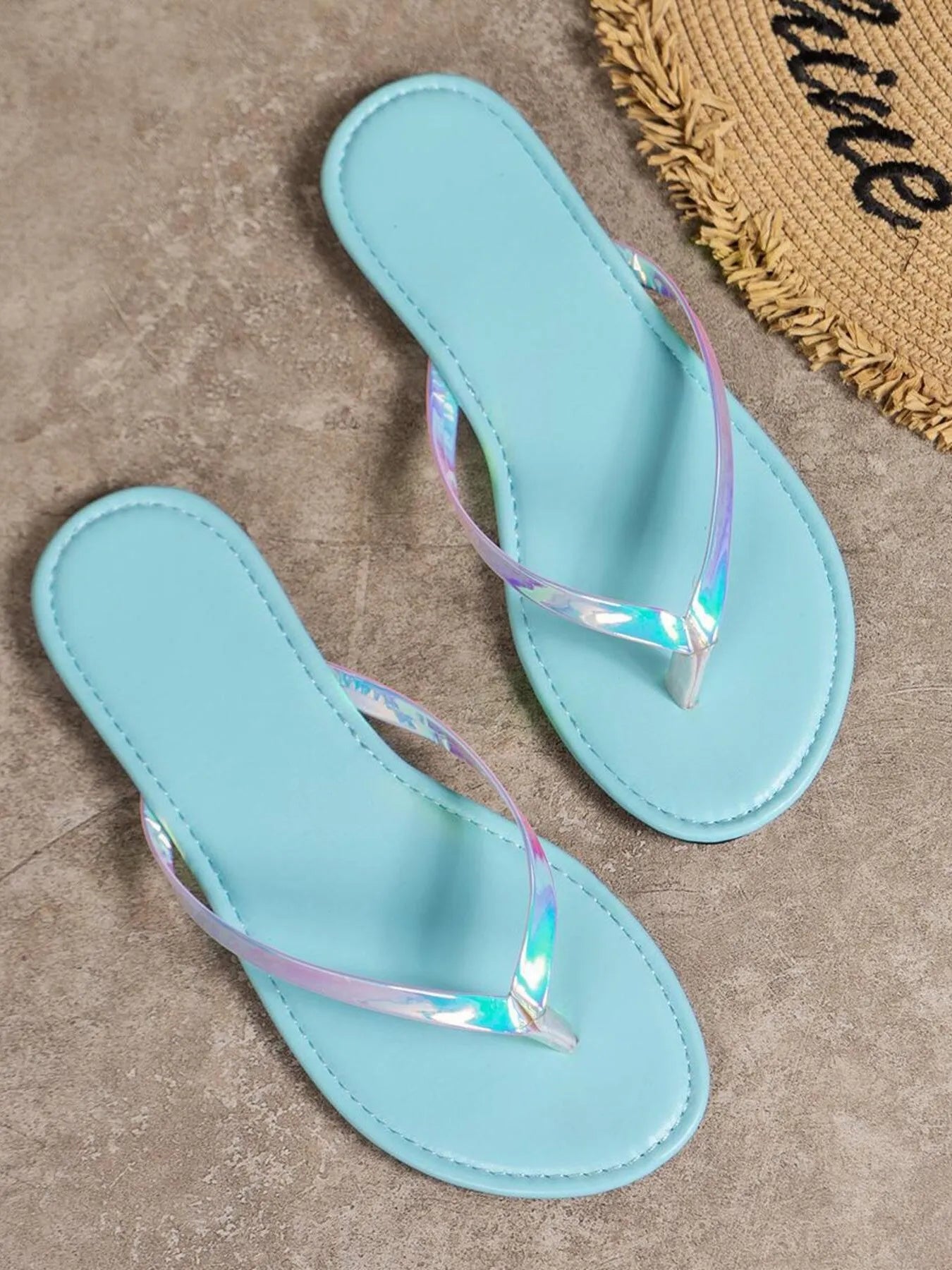 Toe Post Flat Sandals