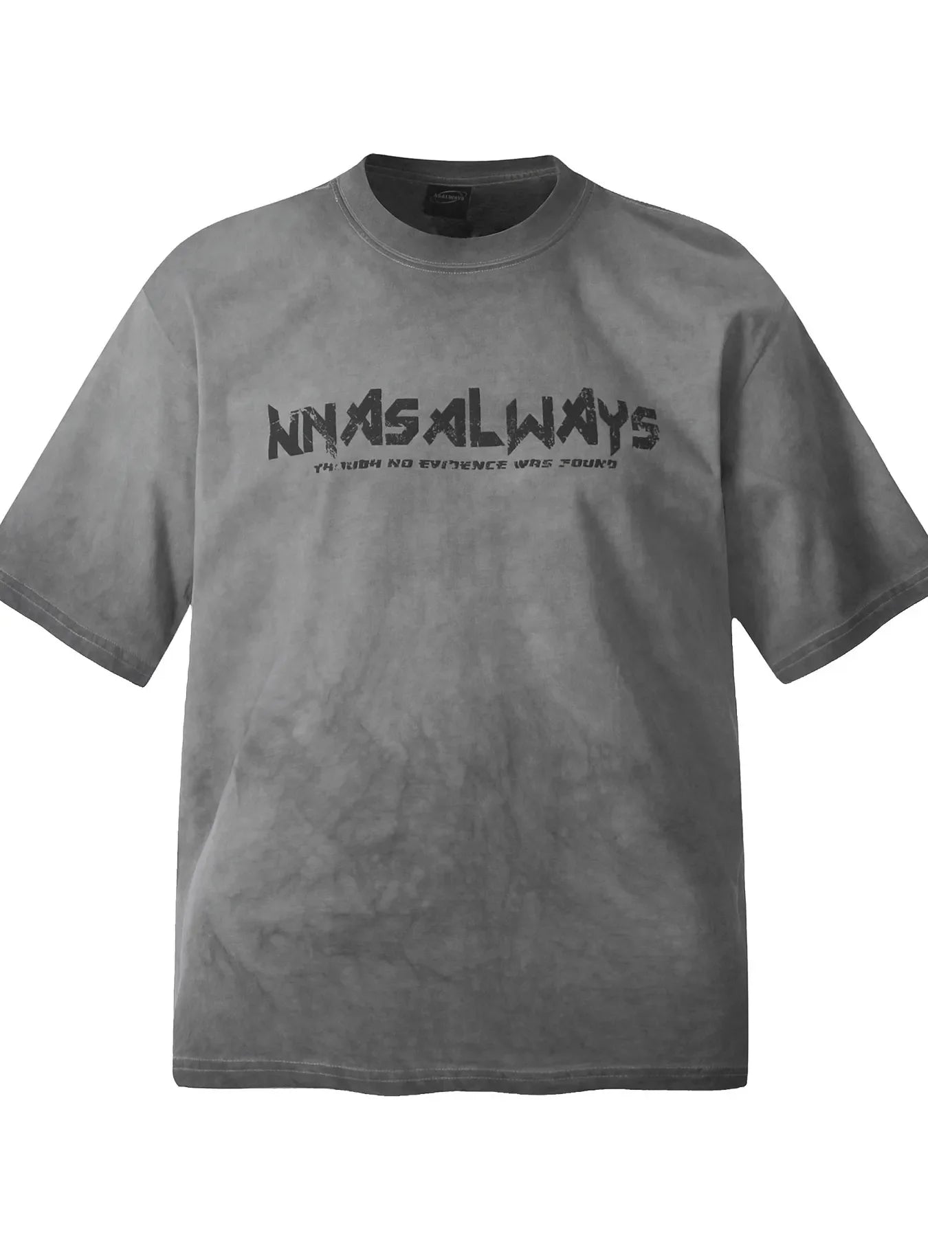 Men's Letter Graphic Round Neck T-Shirt