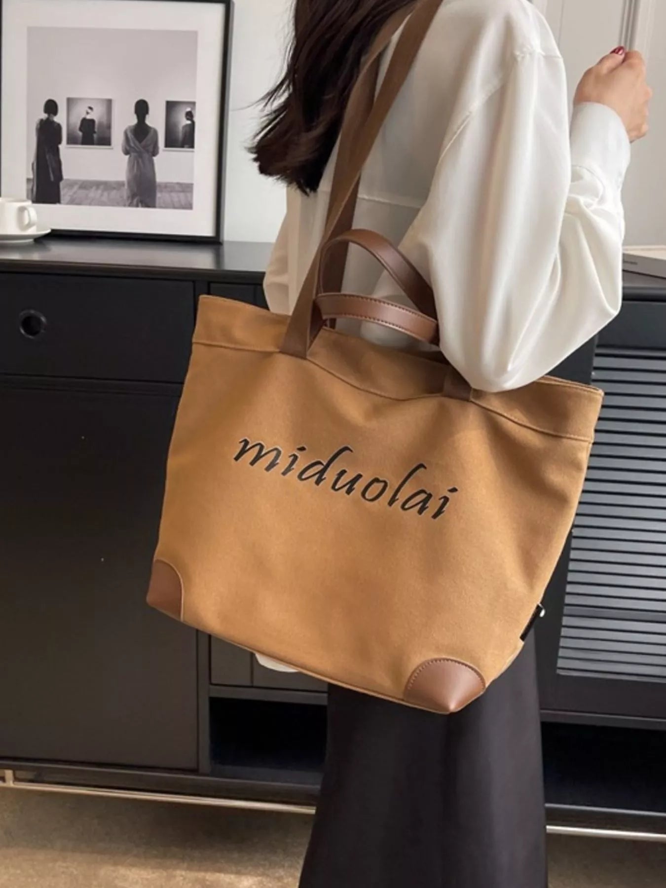 Casual Canvas Handbag