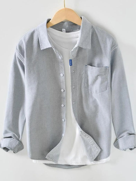 Men's Button Up Long Sleeve Shirt