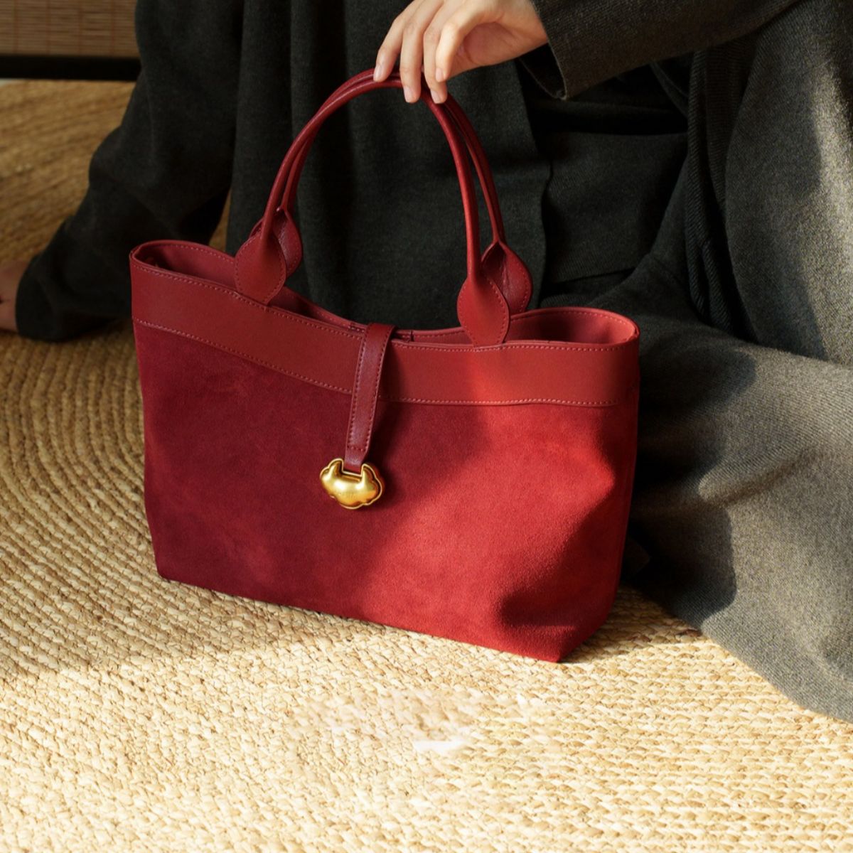 Top Handle Tote Bag