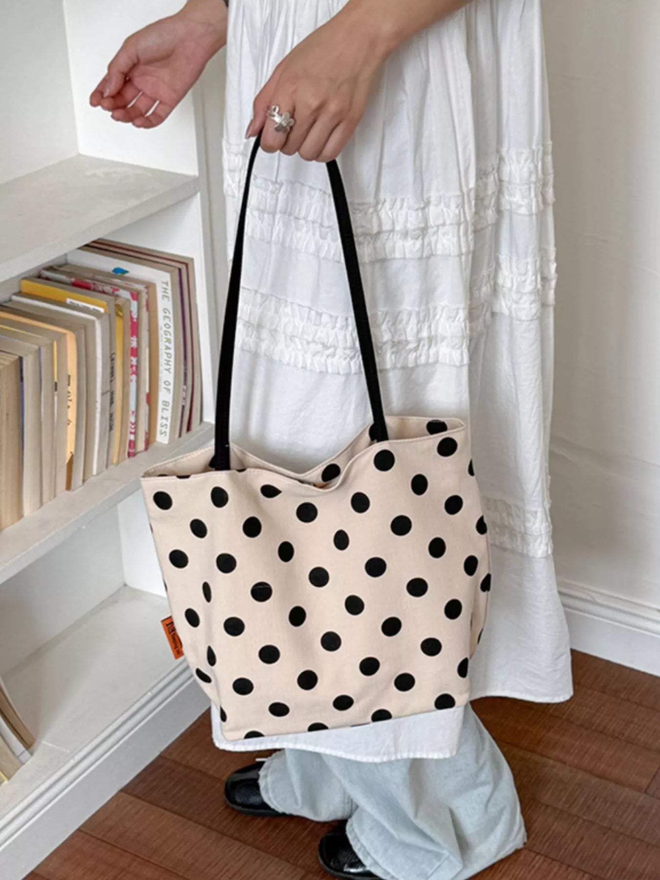 Polka Dot Shoulder Bag