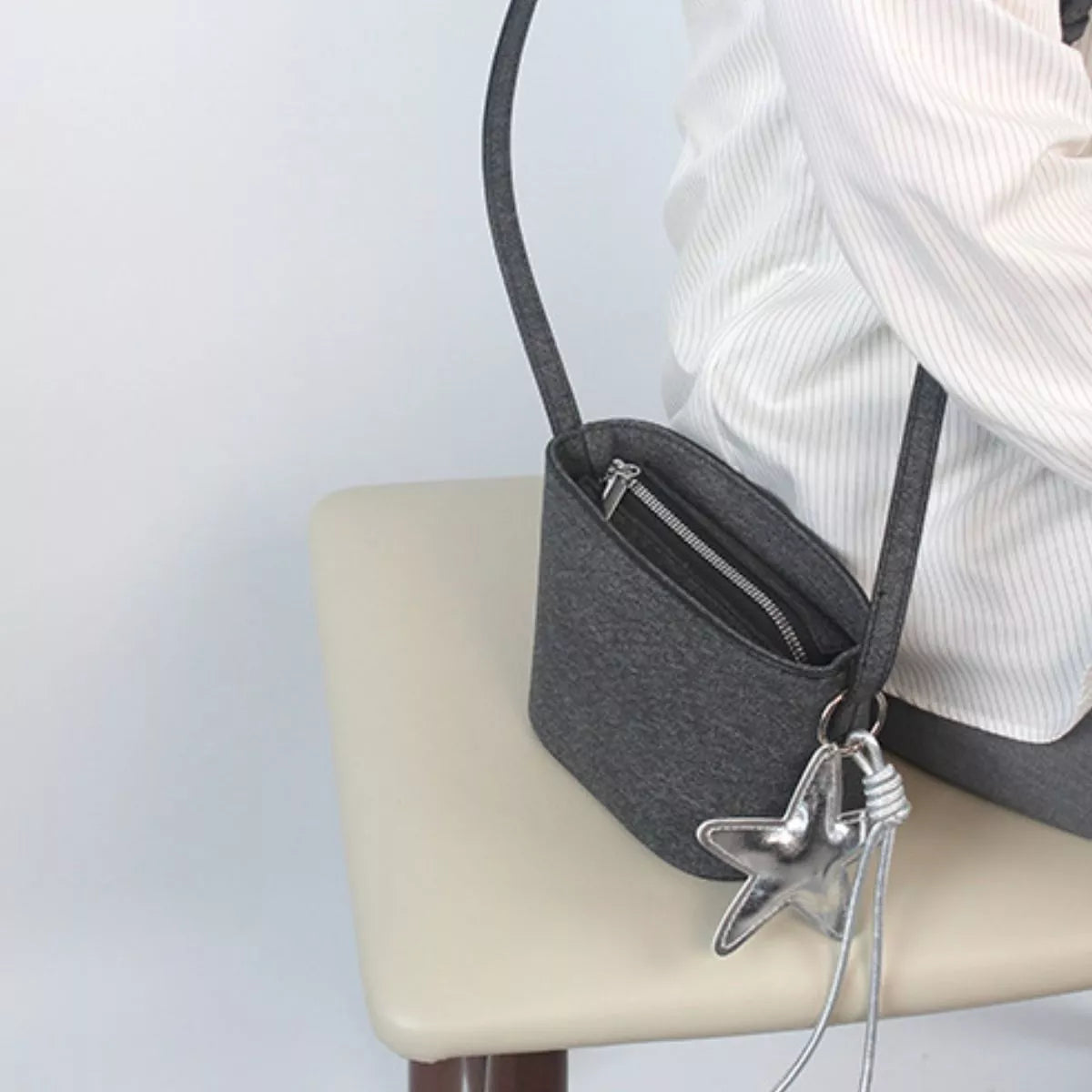 Canvas Bucket Bag
