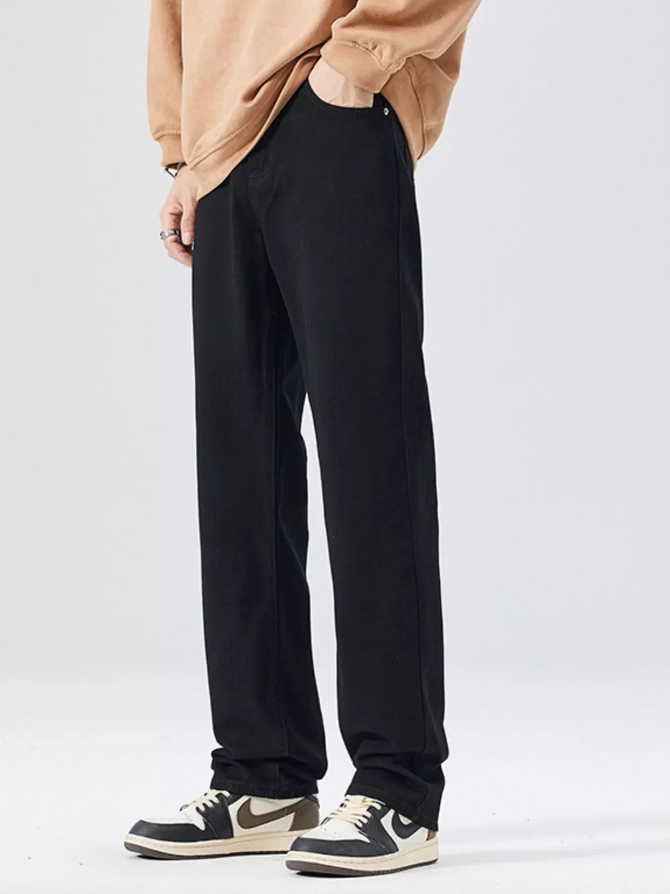 Men's Full Size Loose Fit Jeans Plus Size