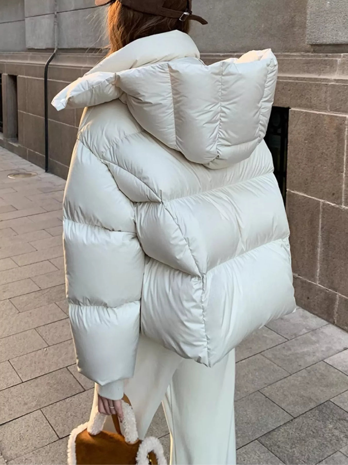 Quilted Hooded Puffer Jacket