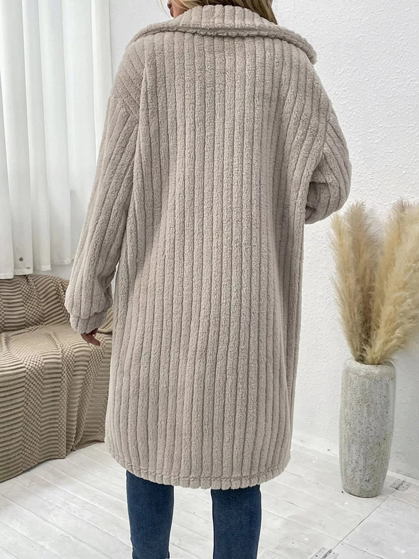 Button-Down Longline Outerwear