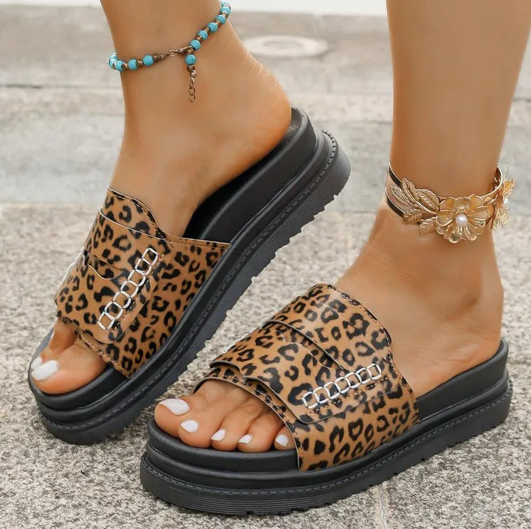 Open Toe Platform Sandals
