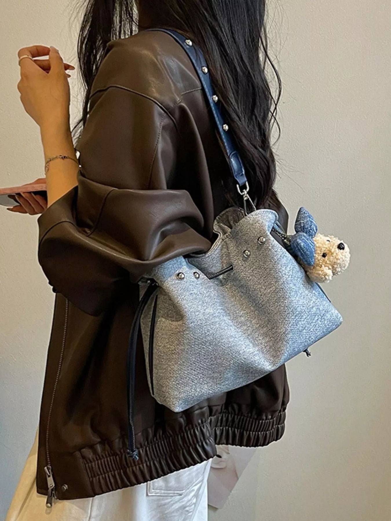 Bucket Crossbody Bag