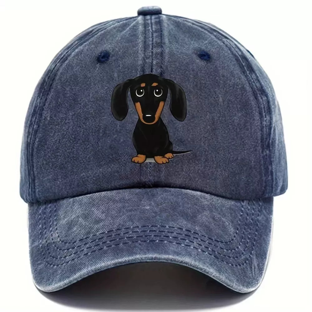 Dog Washed Baseball Cap