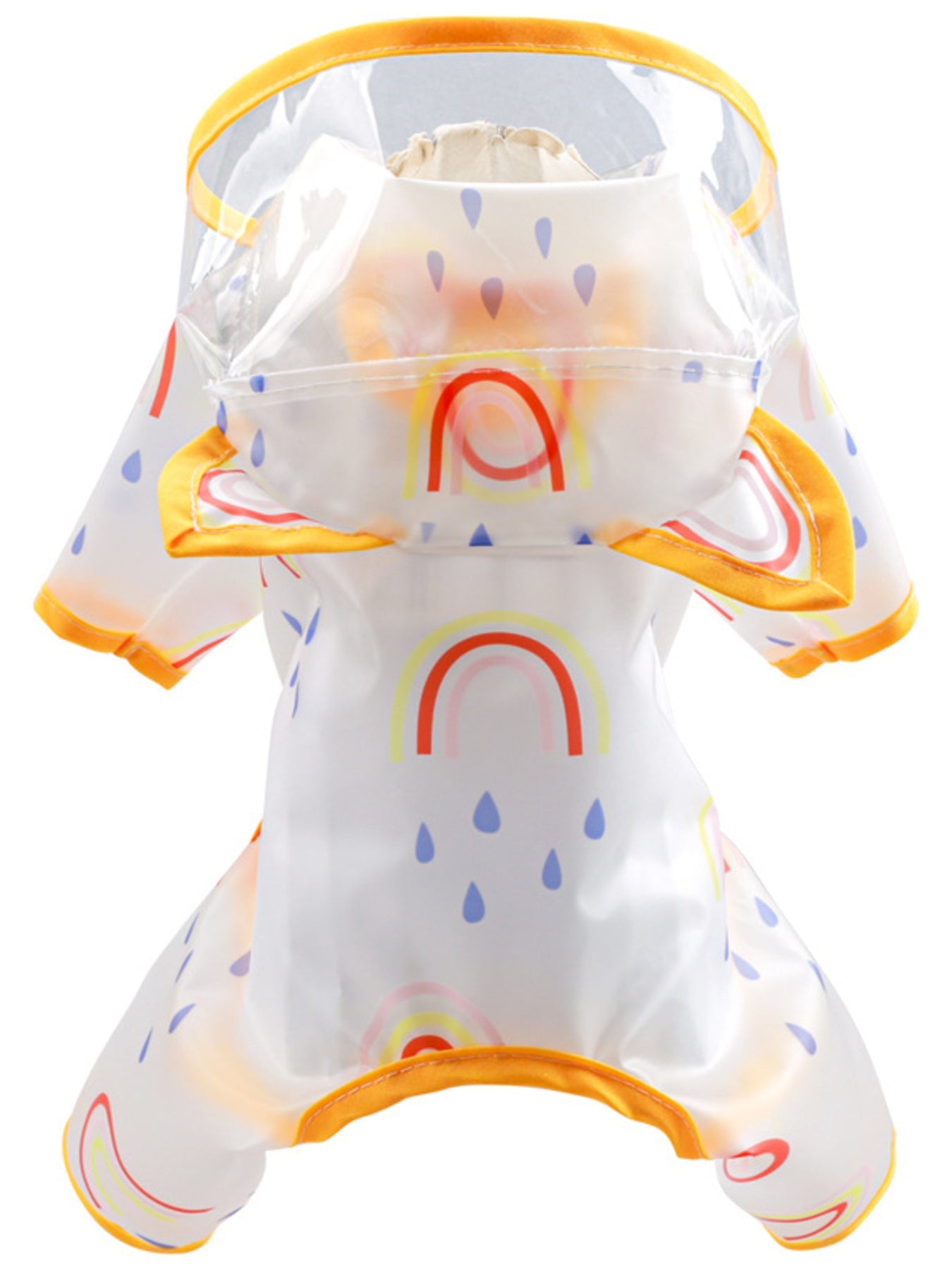 Lightweight Waterproof Pet Raincoat