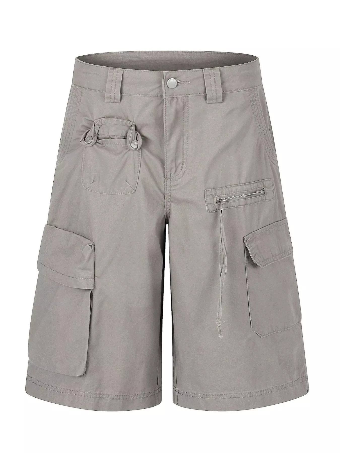 Men's Cargo Shorts with Multiple Pockets