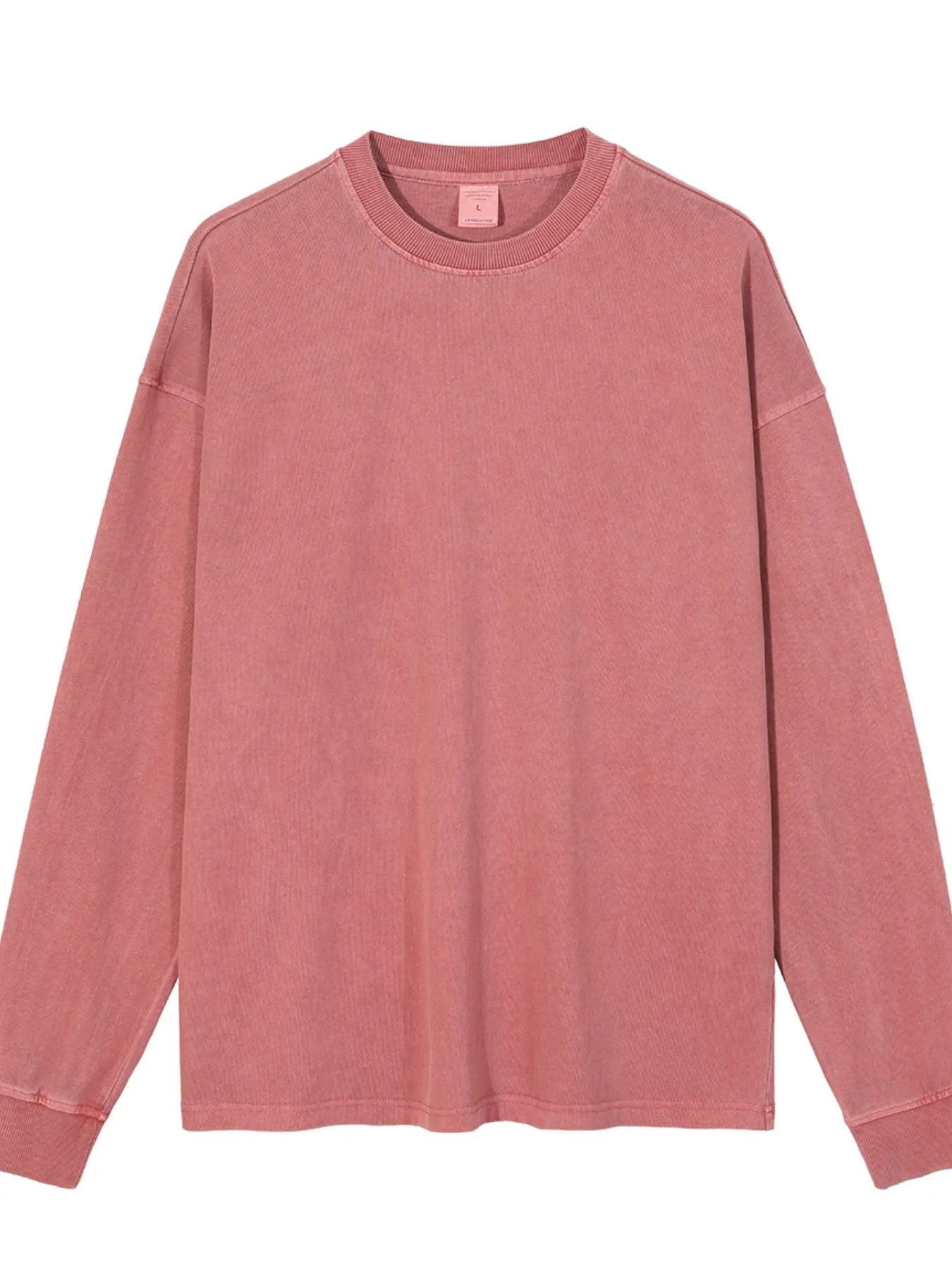 Men's Oversized Long Sleeve Casual T-Shirt