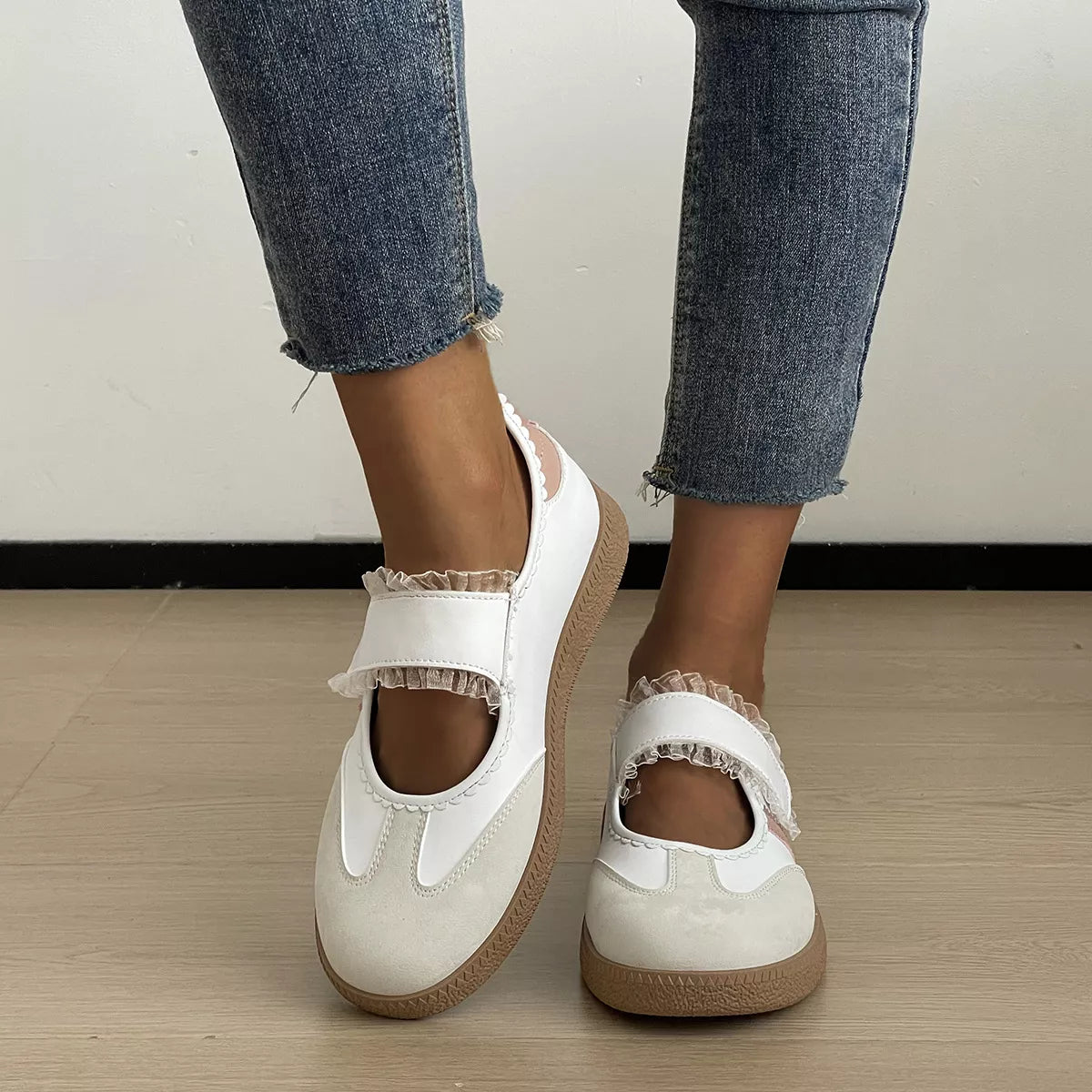 Round Toe Slip-Ons