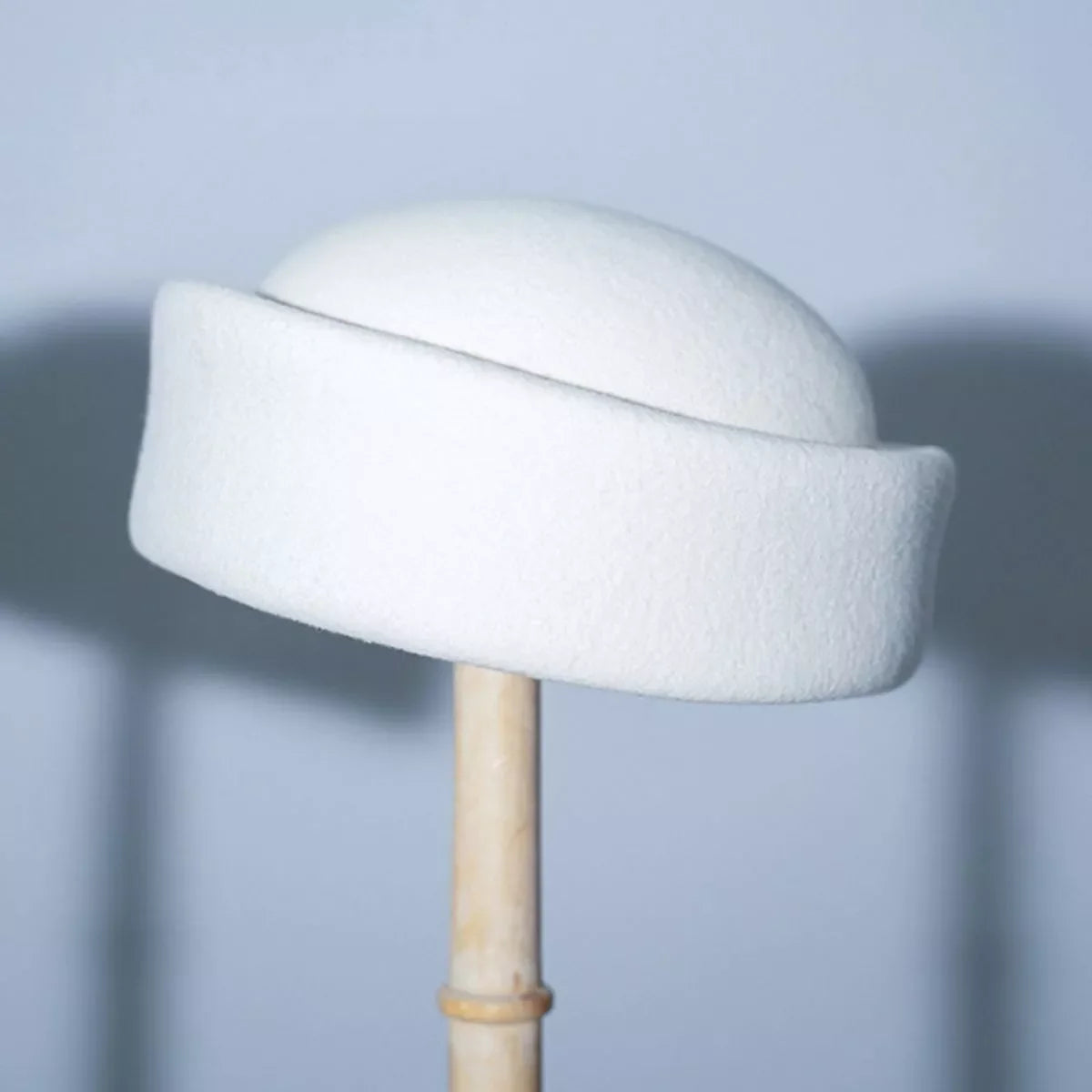Wool Pillbox Hat