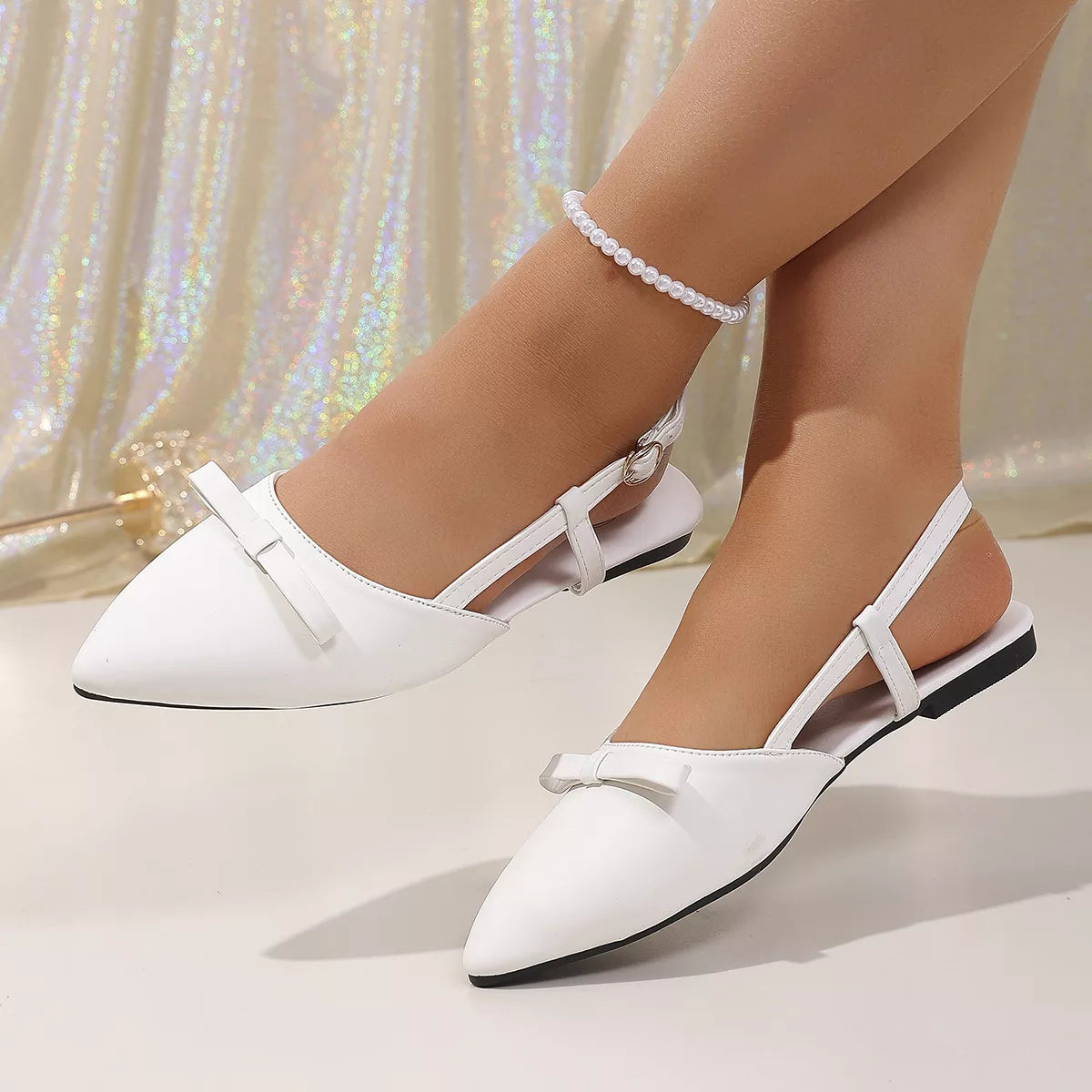 Point Toe Flats Sandals
