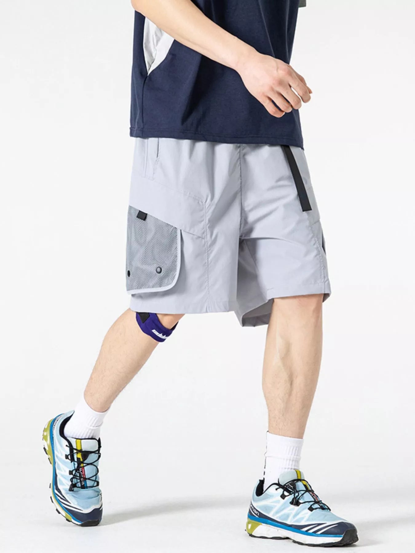Men's Multi-Pocket Quick-Dry Cargo Shorts