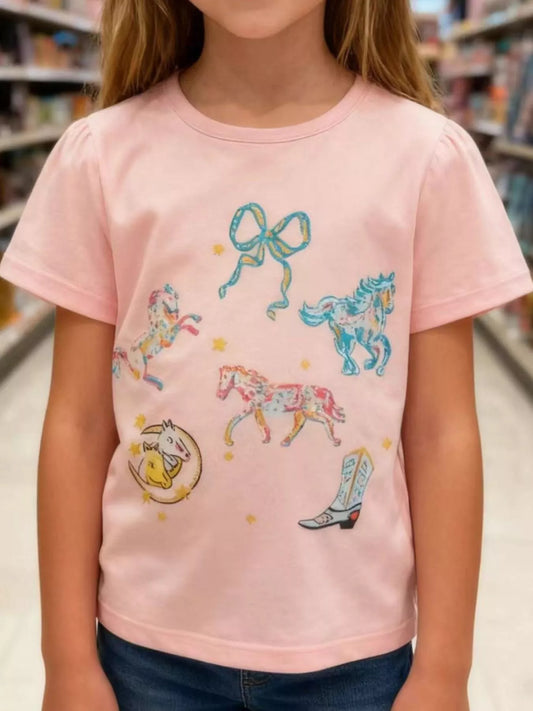 Children's Graphic Short Sleeve T-Shirt