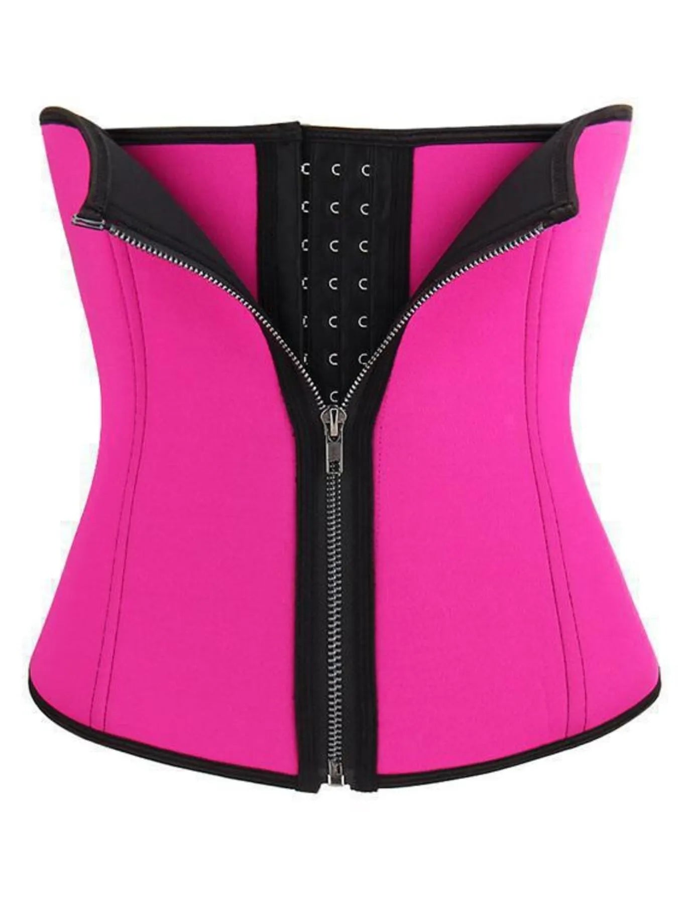 Full Size Zipper Shaping Band with Hook and Eye Closure Plus Size