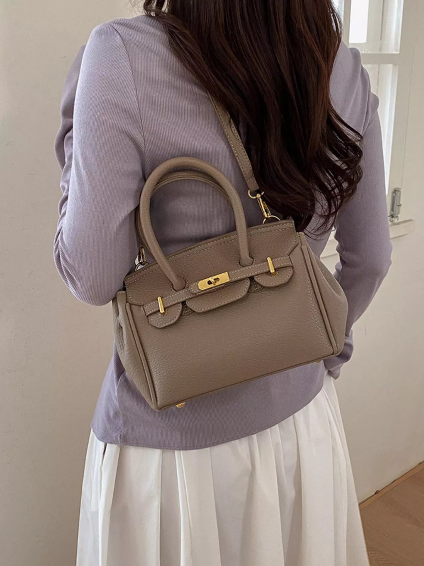 PU Leather Crossbody Bag