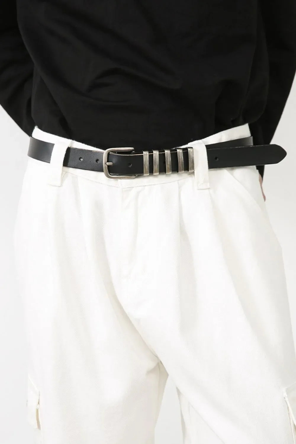 Men's Loose Fit Cargo Jeans