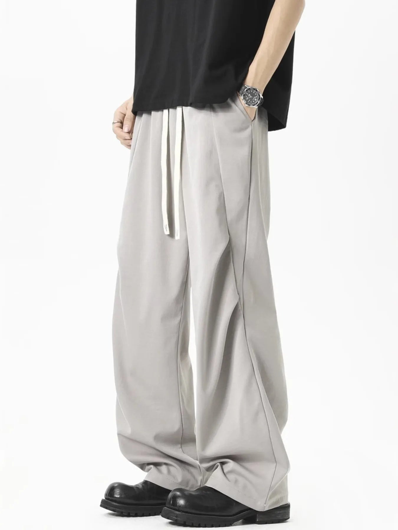 Men's Plus Size Loose Fit Drawstring Pants