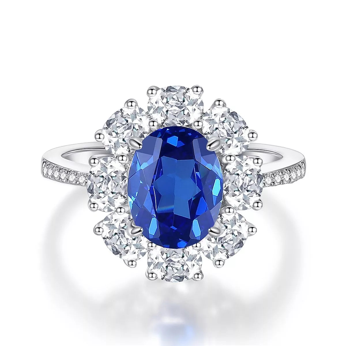 925 Sterling Silver Flower Ring