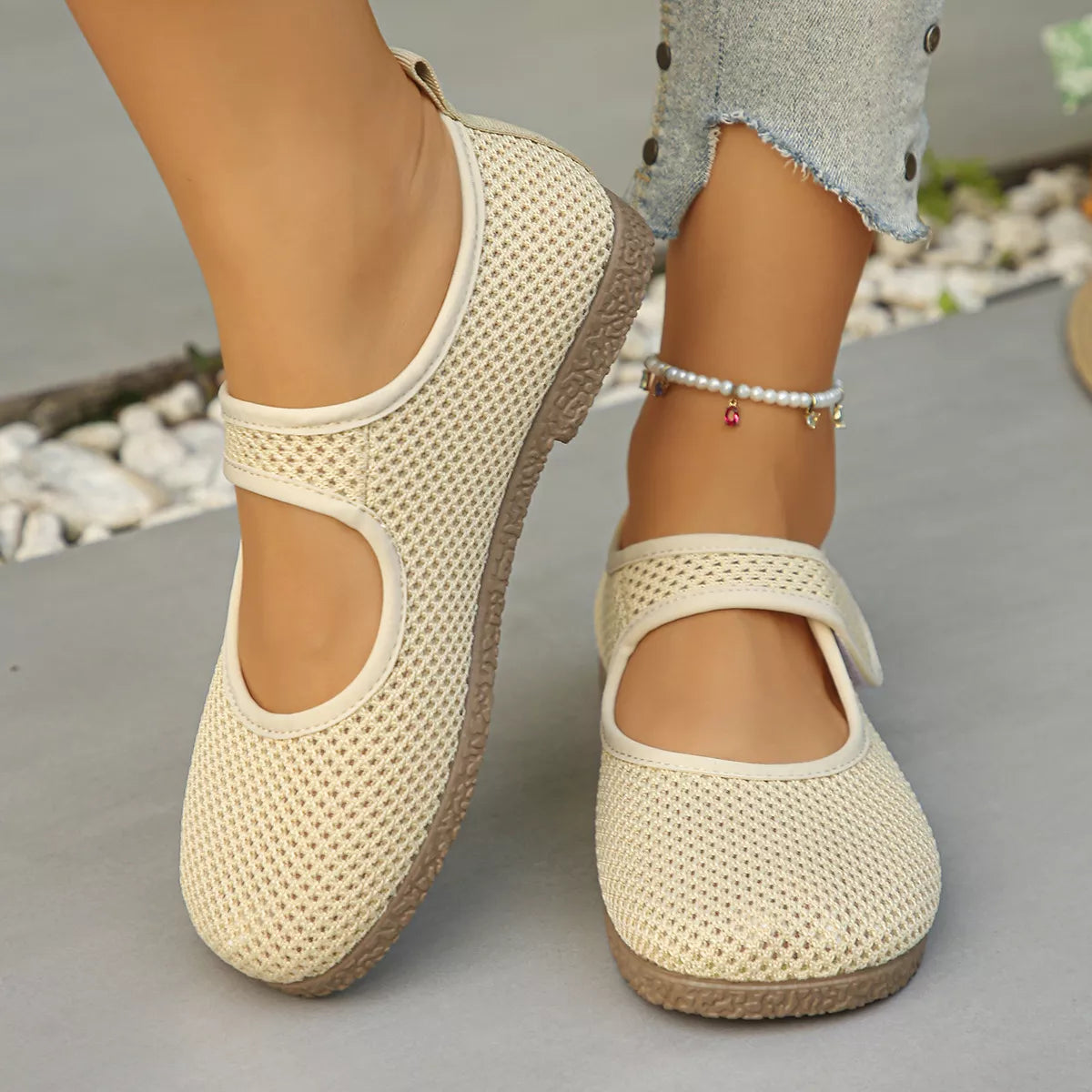 Round Toe Slip-Ons