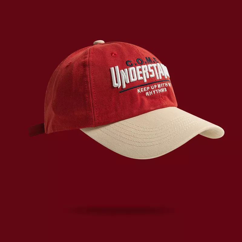 Embroidered Letter Baseball Cap