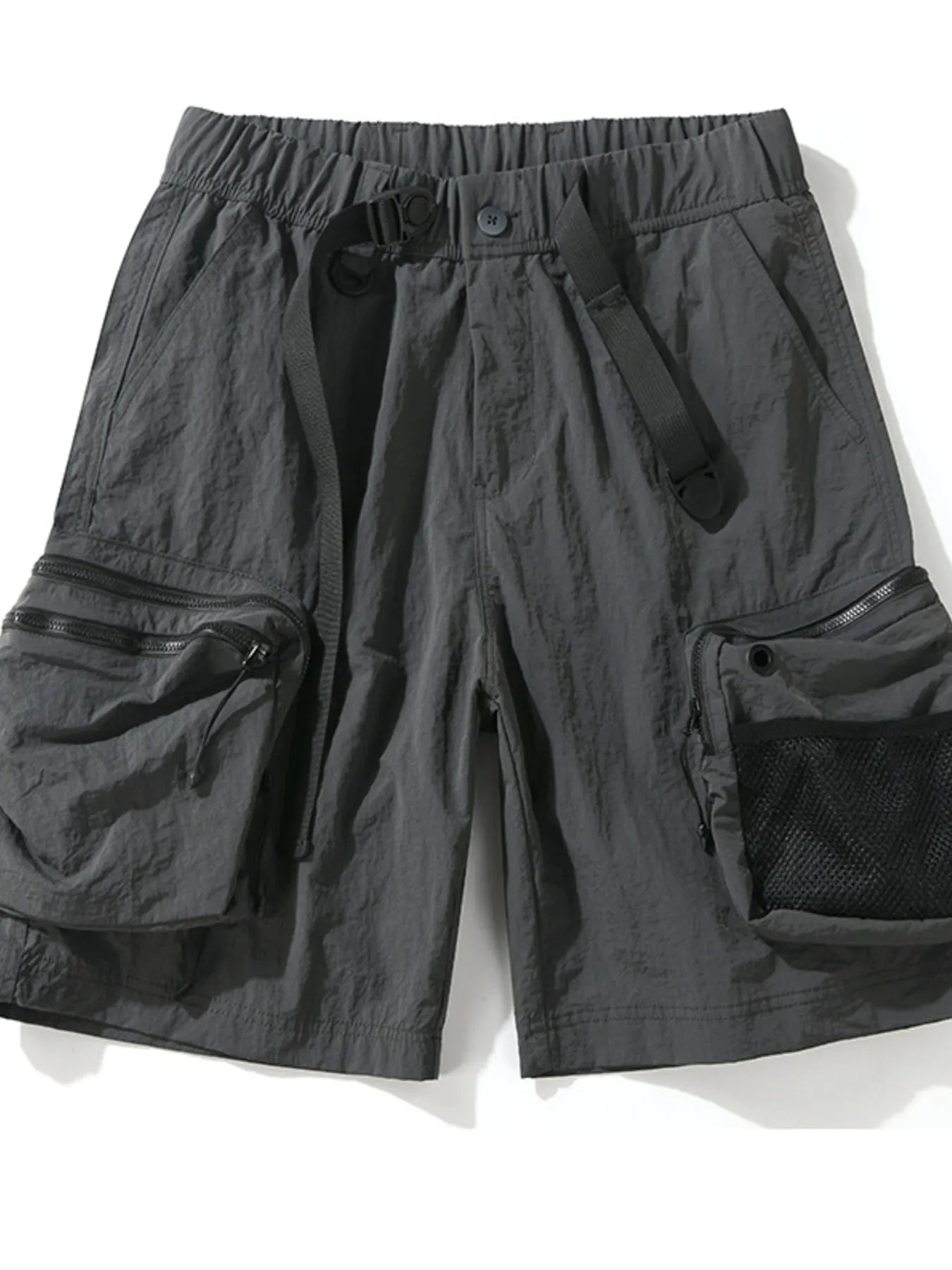Men's Plus Size Multi-Pocket Cargo Shorts