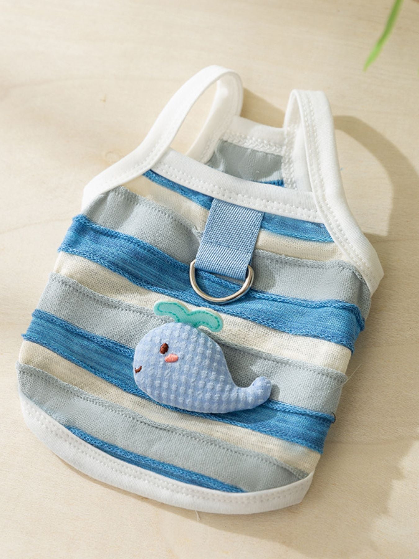 Striped Breathable Pet Top