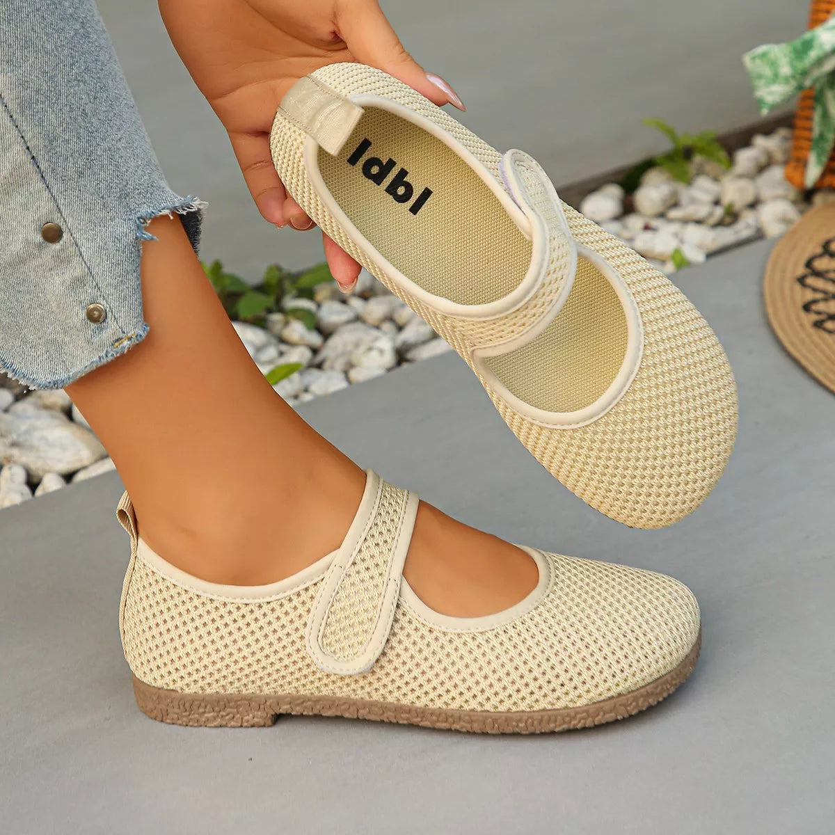 Round Toe Slip-Ons