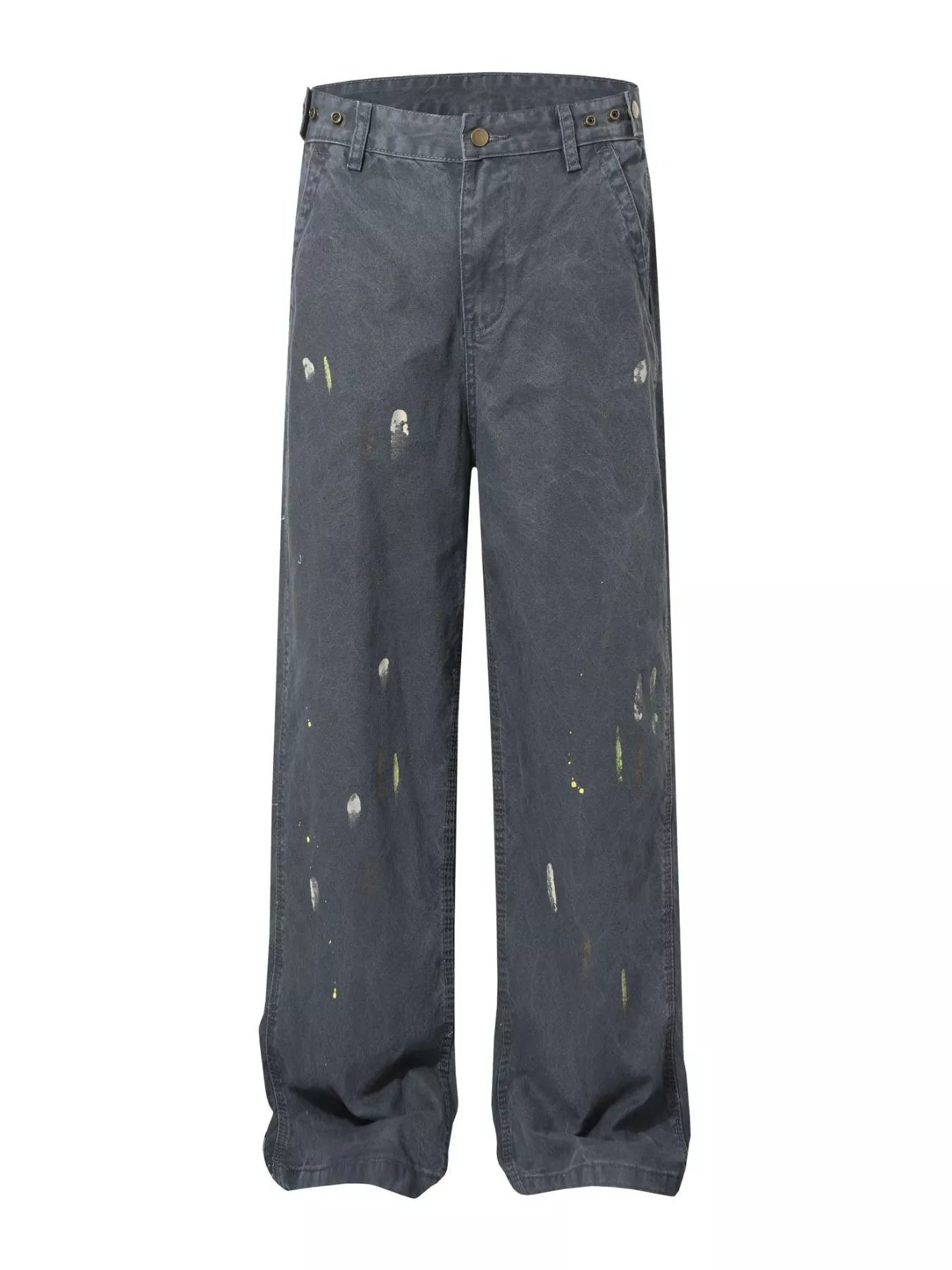 Men's Ink-Splash Loose Fit Pants