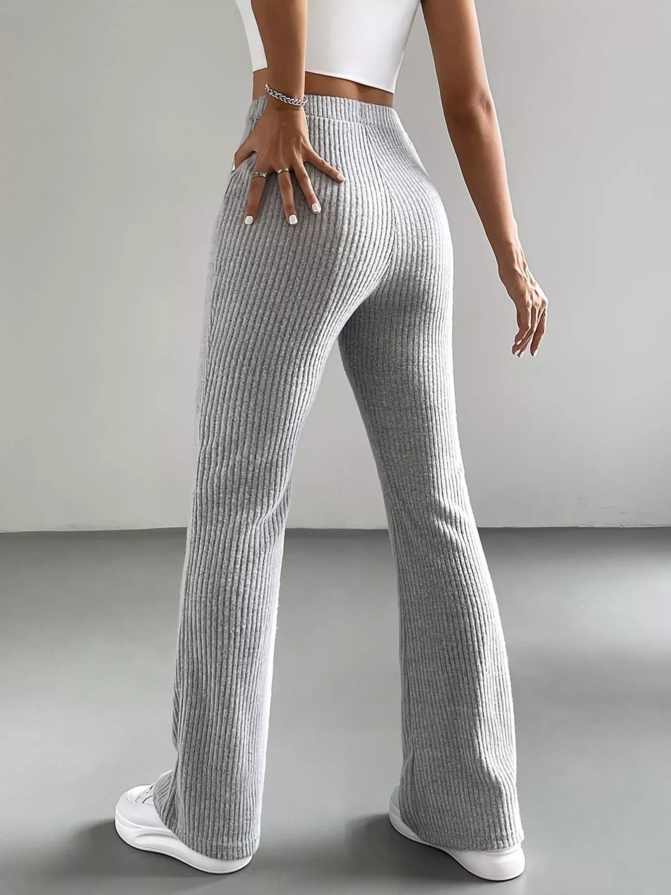 High Waist Flare Pants