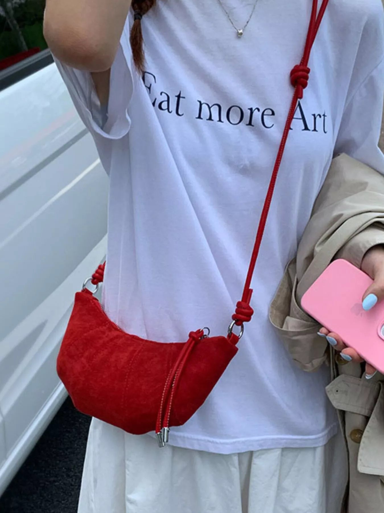 Spaghetti Strap Crossbody Bag