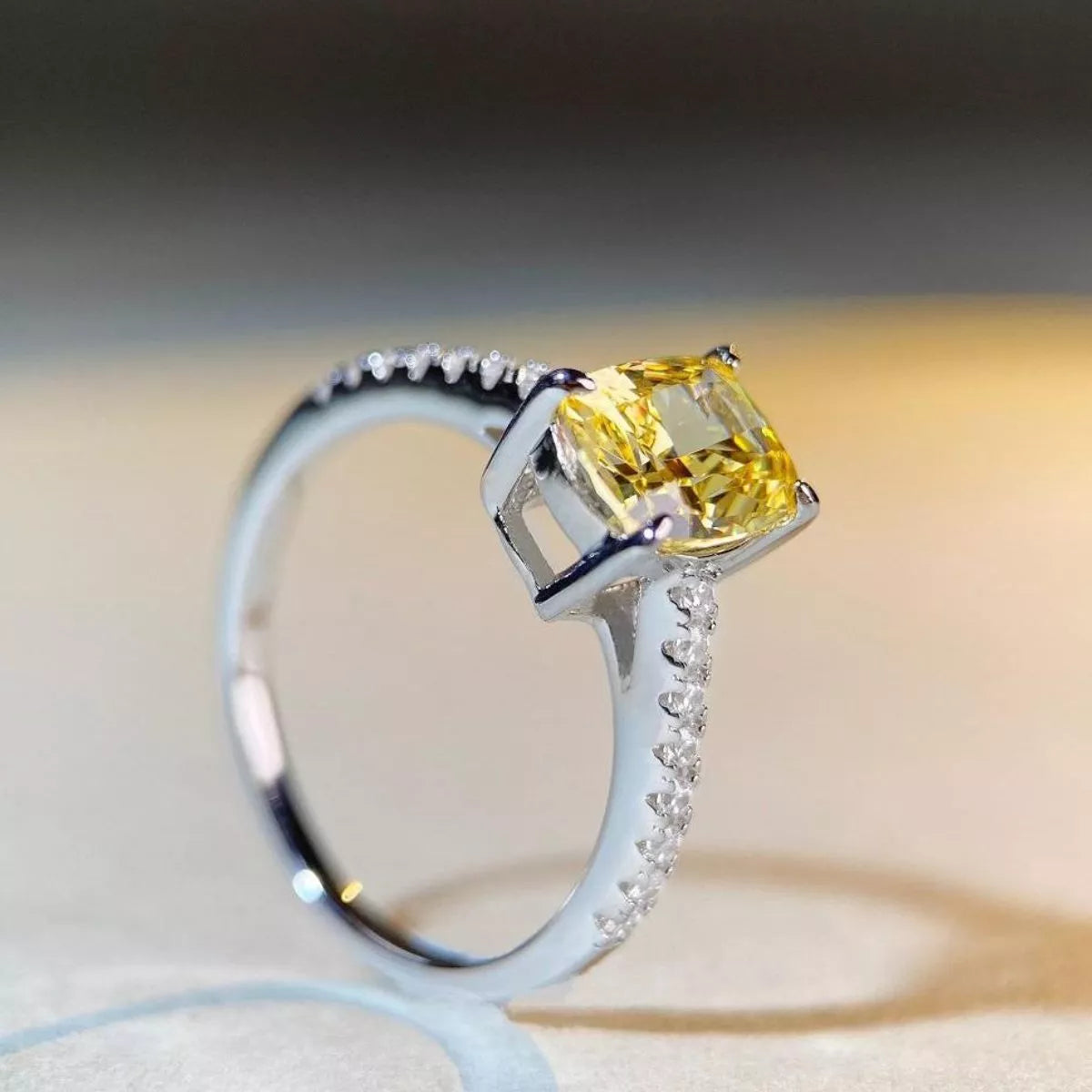 925 Sterling Silver Geometric Ring