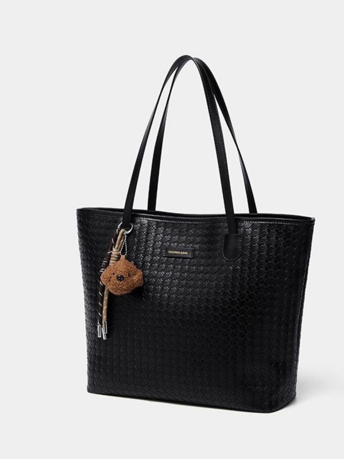 Woven Pattern Large Capacity Tote Bag