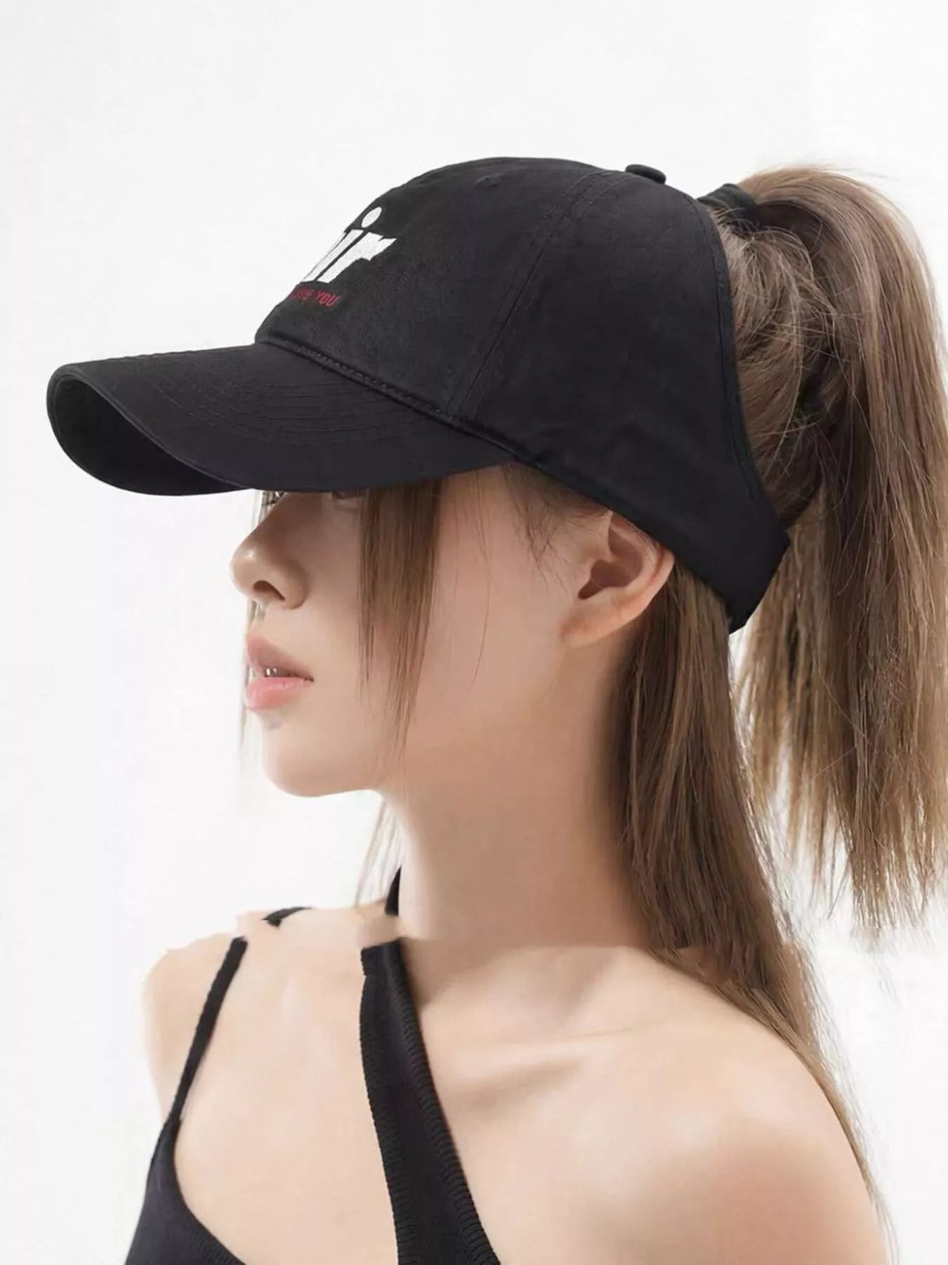 Embroidered Letter Baseball Cap