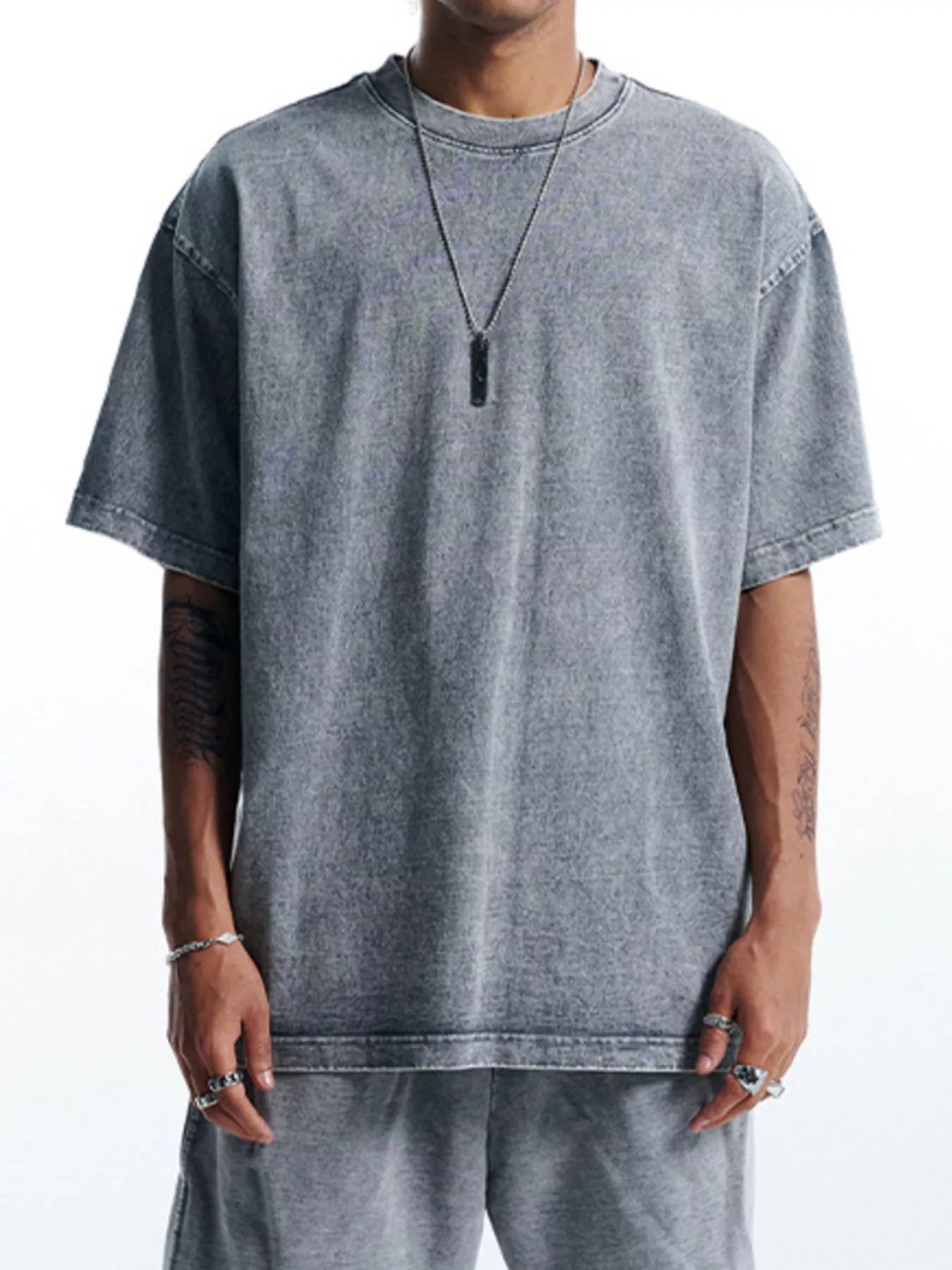 Men's Round Neck Short Sleeve T-Shirt