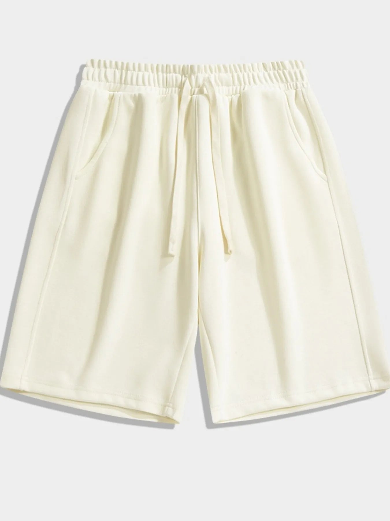 Men's Plus Size Drawstring Casual Shorts