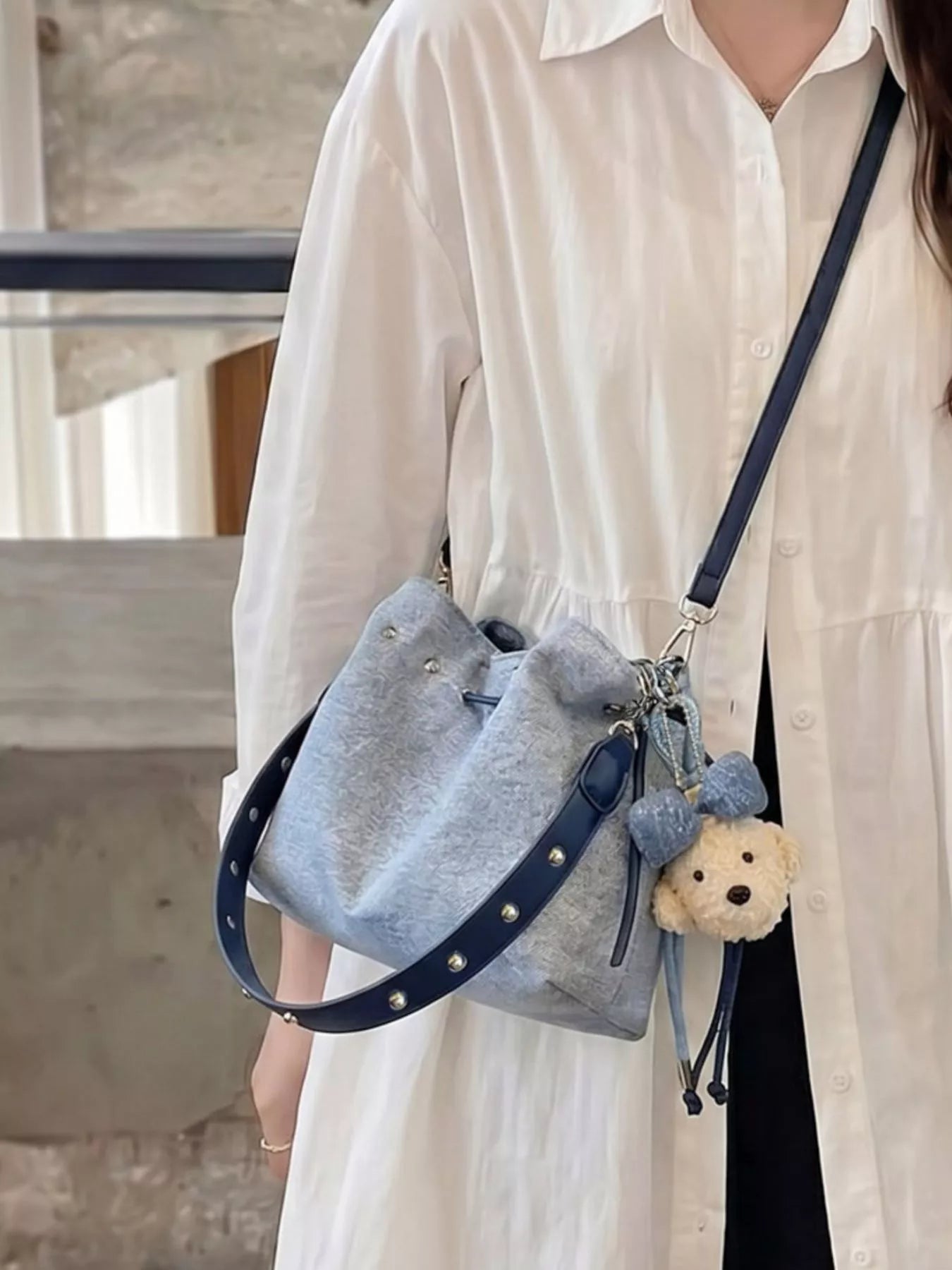 Bucket Crossbody Bag