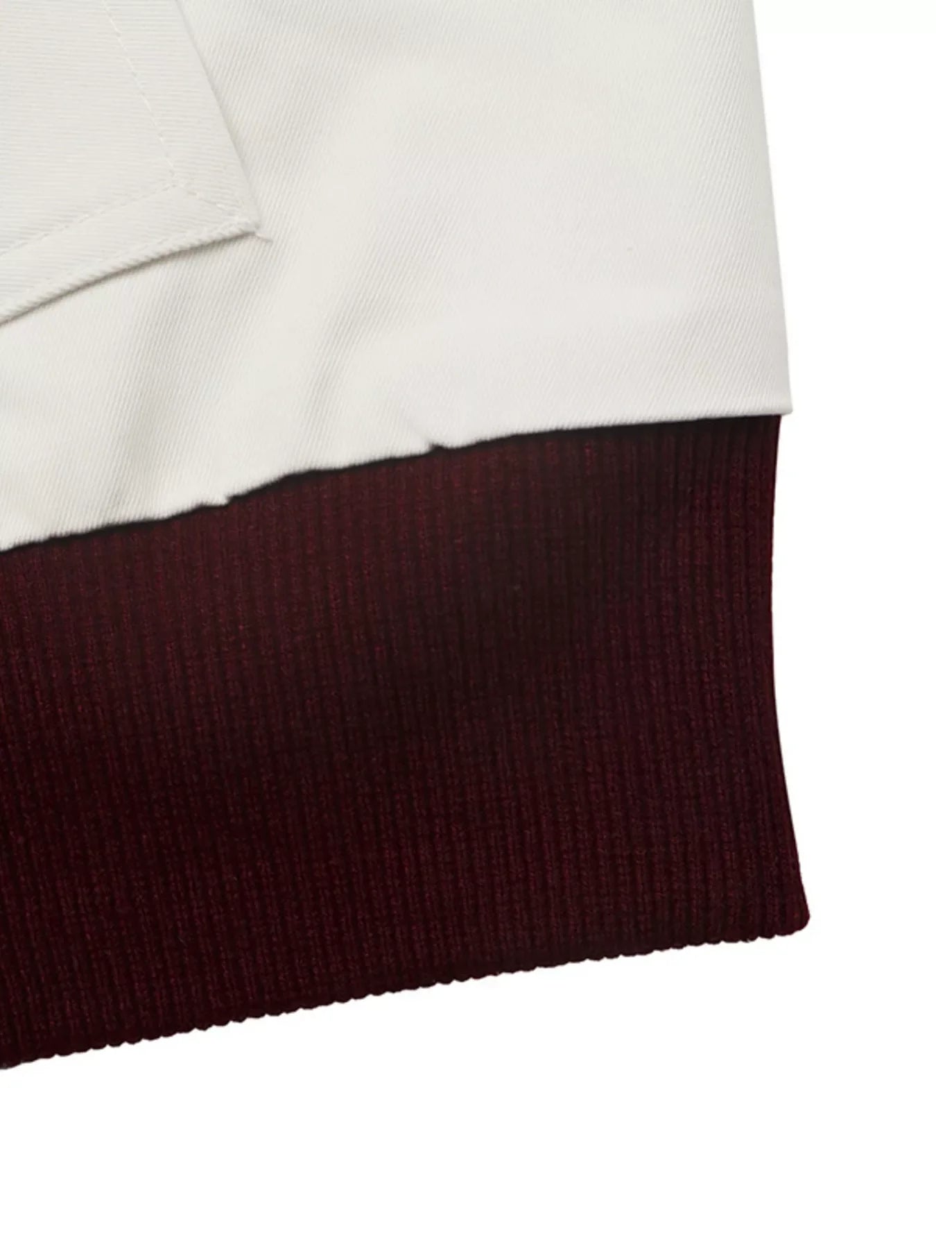 Contrast Trim Zip Up Jacket
