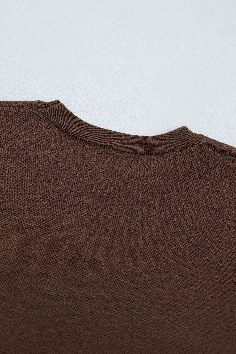 Western Graphic Short Sleeve Knit Casual Sweater