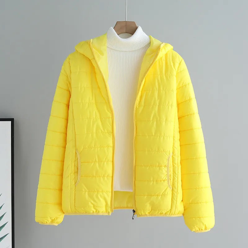 Women’s Fashionable Versatile Slimming Cotton-Padded Jacket