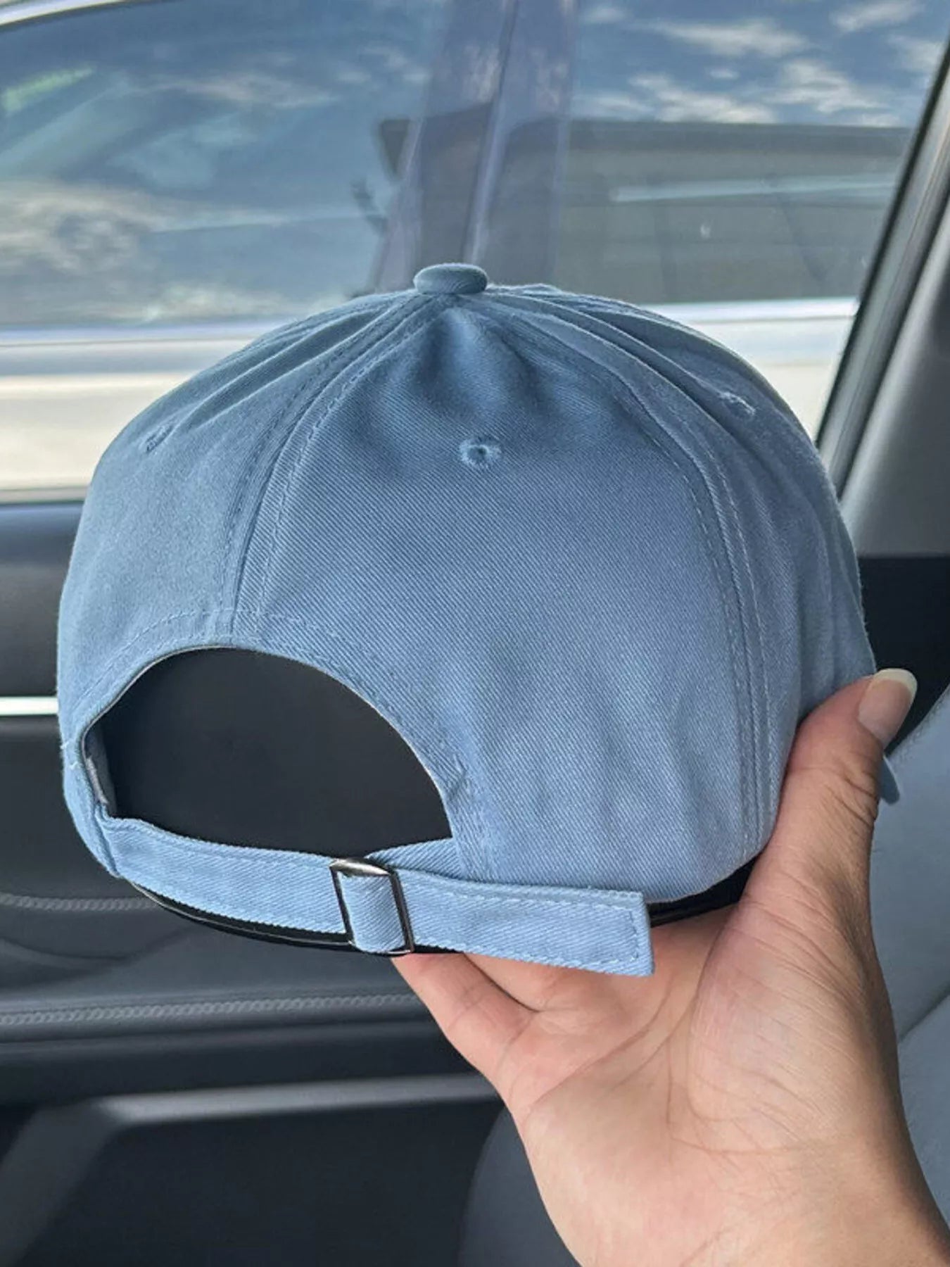 Embroidered Slogan Baseball Cap