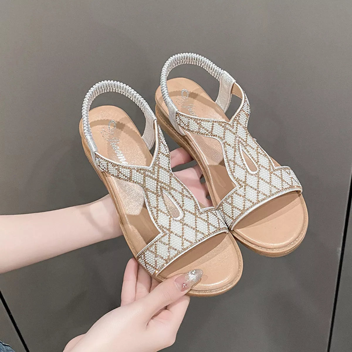 Open Toe Wedge Sandals