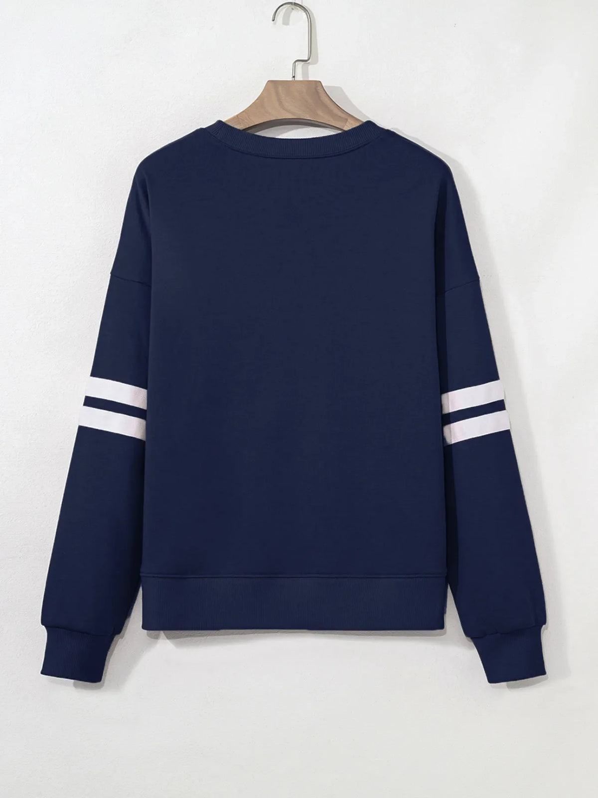 Number 23 Graphic Sweatshirt with Side Stripes